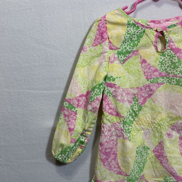 Lily Pulitzer Toddler Girls Gabby Long Sleeve Swim Tunic Dress Top Size 2-3 XS - Picture 5 of 8